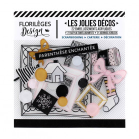 Décos Parenthèse enchantée 22 pc - Poussière d'étoiles - Florilèges Design