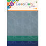 Stickers Deco Dots Bleu Gris-Turquoise-Bleu - Jeje Produkt