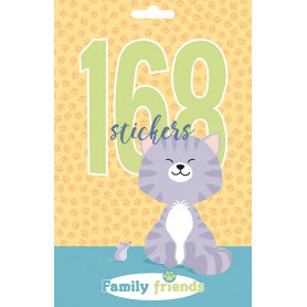 168 Stickers Family Friends Chats - Artemio