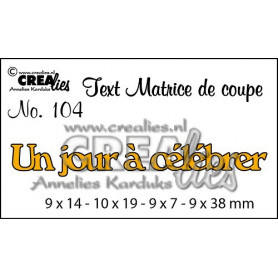 DieTexte 104 Un jour à célébrer - Crealies