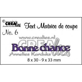 Die Texte 6 Bonne Chance - Crealies