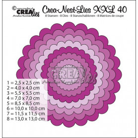 Dies Crea-Nest-Lies 40 XXL - Crealies