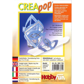 Bougeoirs & Porte-serviette Ichtus Creapop à  décorer – Décoration de table